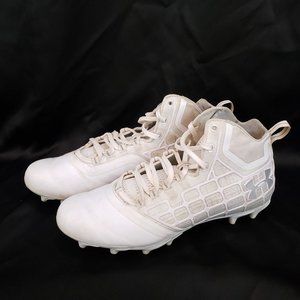 Under Armour Mens Football Cleats Size 11 White